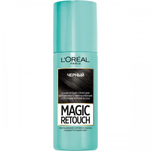Спрей д/тонирования волос L'Oreal Magic Retouch #1 Черный
