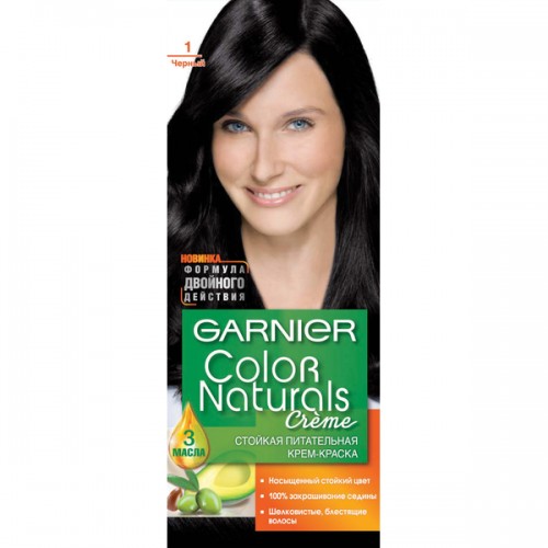 Краска д/волос Garnier Color Naturals #1 черный