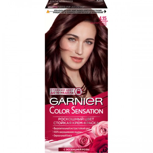 Краска д/волос Garnier Color Sensation #4.15 Благородный рубин