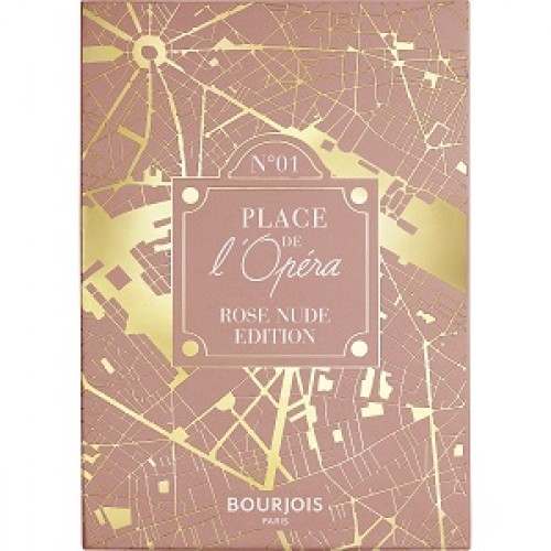 Палетка д/век Bourjois Place De l'Opera 4in1 Eye Palette #01 rose nude edition