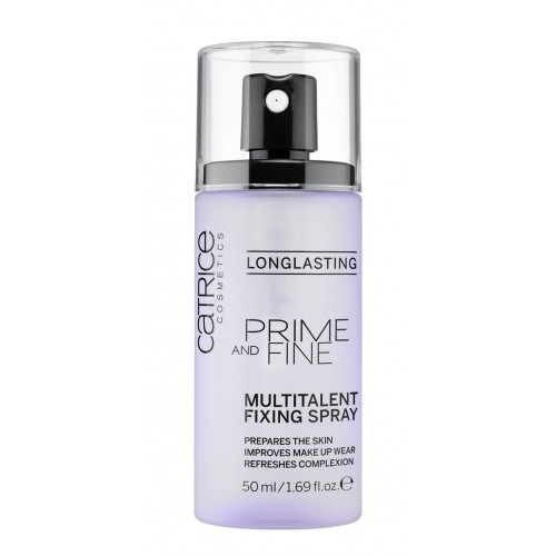Спрей для фиксации макияжа Catrice Prime And Fine Multitalent Fixing Spray